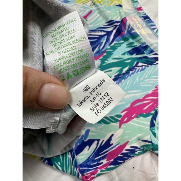 Lilly Pulitzer Light As A Feather Sophie Bodycon Dress Multicolor Stretch Sz S - Picture 8 of 10